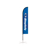 SlimBlade beachflag Simplicity 3.4m / including folding base